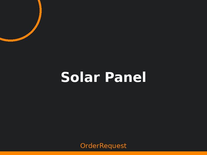 Solar Panel services
